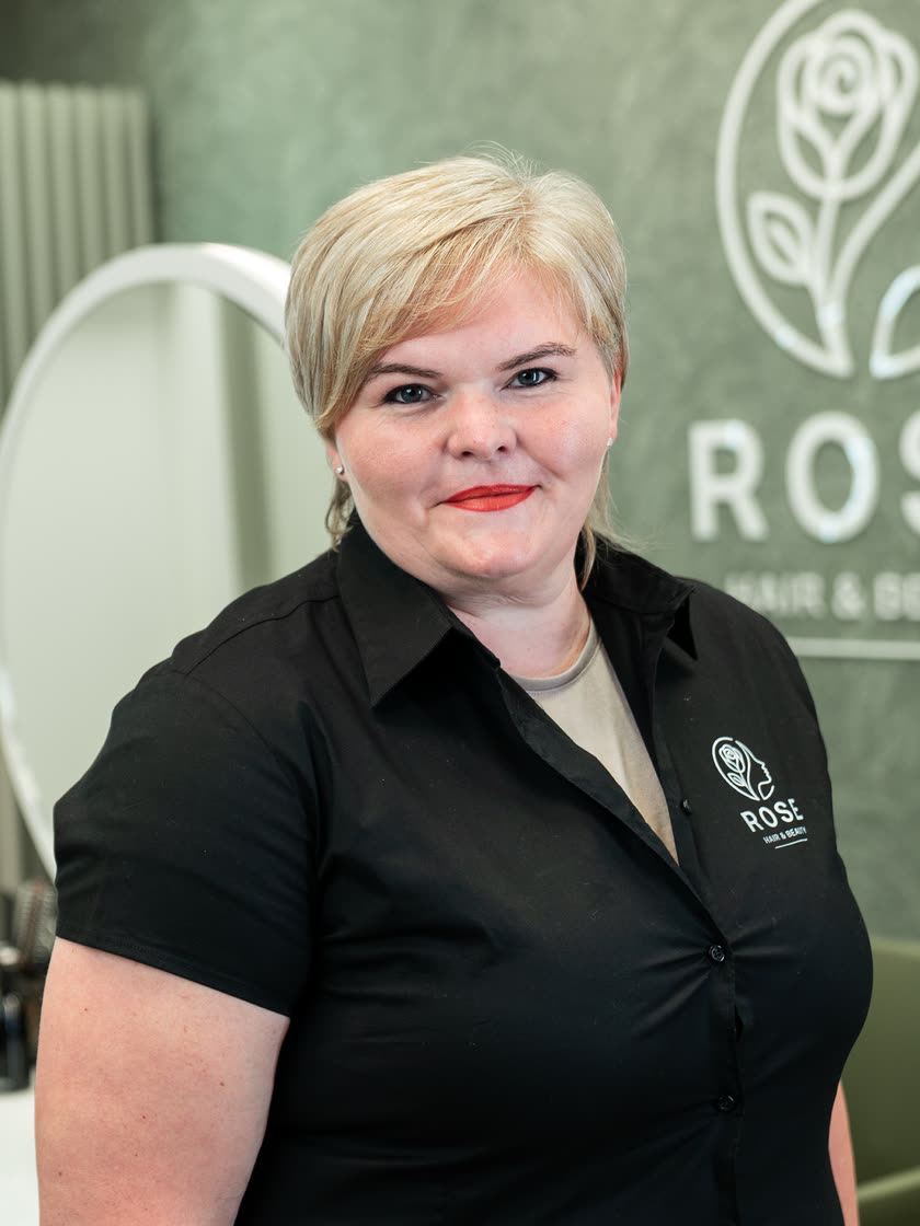Lyudmila, genannt Lusi, im Team von Rose — Hair & Beauty
